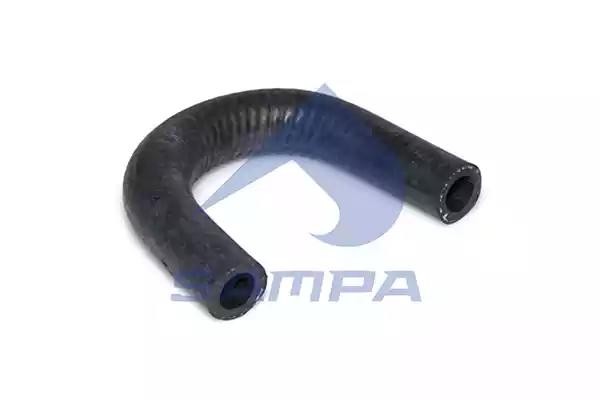 Патрубок КАМАЗ-5490 MERCEDES радиатора SAMPA 010376 SAMPA