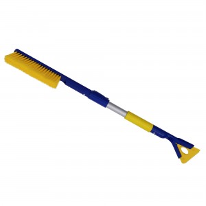 Щетка со скребком телескопическая 78-100см съемный скребок сине-желтая GOODYEAR GY000210 GOODYEAR