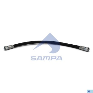Шланг тормозной DAF IVECO MERCEDES L=560мм SAMPA 062184 SAMPA