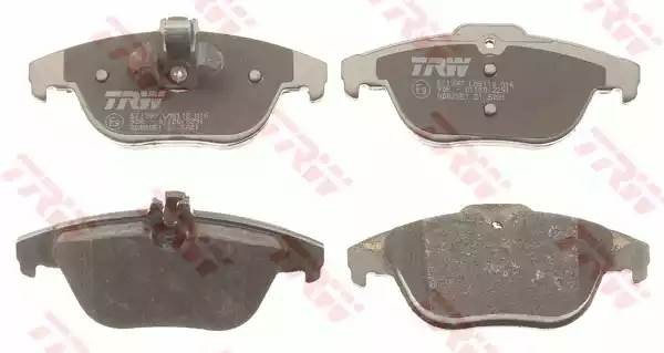 Колодки задние MERCEDES W204, X204 GDB2051 GDB2051 TRW