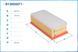 Фильтр воздушный B130G0071 B130G0071 CWORKS