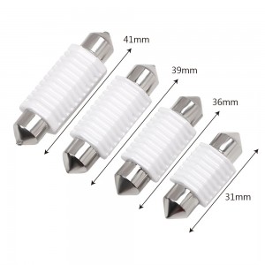 Лампа 24V C10W SV8.5-8 43мм PHILIPS 13866CP PHILIPS