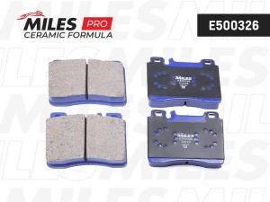 Колодки тормозные передние (Смесь CERAMIC серия PRO) MERCEDES W140 9198 (TRW GDB E500326 MILES