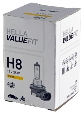 лампа! накаливания VALUEFIT, H8 12V 35W PGJ 191 8GH242632-151 HELLA