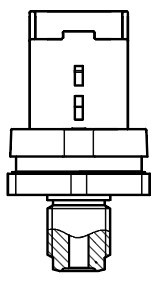 Датчик давления топлива для а/м PSA 607 (00-) 2.2HDi/Xsara Picasso (99-) 2.0HDi  FPS 0022 START VOLT
