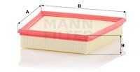 Фильтр воздушный RANGE ROVER SPORT II 17-, RANGE ROVER VELAR 21- C26042 C26042 MANN FILTER