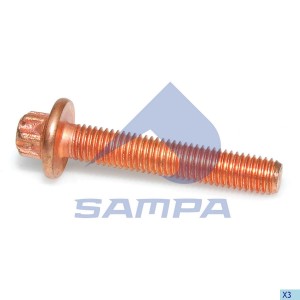 Болт MAN коллектора выпускного (M10x1.5x55) SAMPA 020068 SAMPA