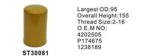 Фильтр гидравлический ST30081 ST30081 STAL