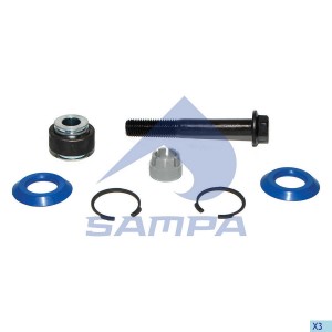 Ролик вилки VOLVO FH12 сцепления (ролик,болт,гайка,стоп.кольца,втулки) SAMPA 030706 SAMPA