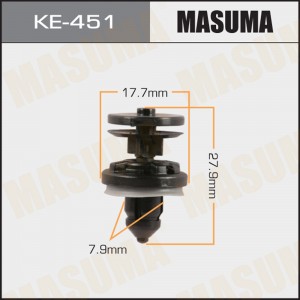 Пистон обивки универсальный MASUMA KE451 MASUMA