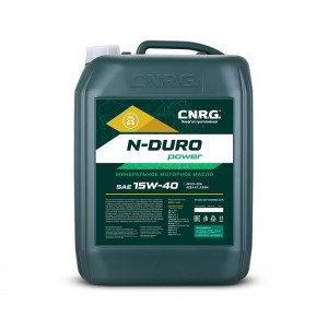 Масло моторное N-Duro Power 15W-40 CI-4/SL 20л минеральное, шт CNRG-036-0020 CNRG