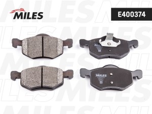 Колодки тормозные передние (без датчика) (Смесь Low-Metallic) FORD MAVERICK 03/M E400374 MILES