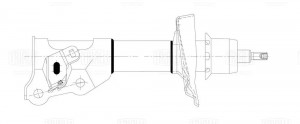 Амортизатор передний правый AG23351 TRIALLI