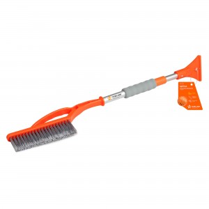 Щетка от снега и льда с телескопической рукояткой и распушённой щетиной (70-85 с AB-R-14S AIRLINE