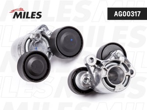 Натяжитель ремня приводного BMW 316d-320d E90/535d F10/730d-750d F01 AG00317 AG00317 MILES