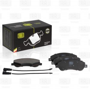 Колодки торм. Ford Transit (06-) диск. перед. (в компл. с 2-мя датчиками) (PF 10 PF 1043 TRIALLI