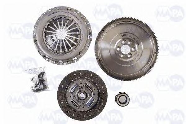к-кт сцепления! с маховиком одномассовым Audi A3 1.9TDi 95> 000228320 MA PA