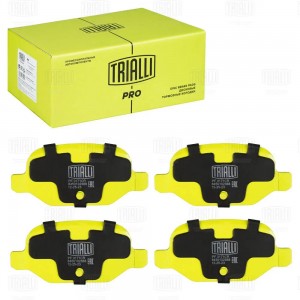 Колодки торм. для а/м Лада Vesta SW (17-)/Лада Kalina Sport диск. зад. (керам.)  PF0171CR TRIALLI