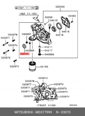 MITSUBISHI LANCER (CS) (2003-2006) MD377999 MITSUBISHI