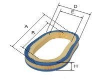 Фильтр воздушный AG200 AG 200 GOODWILL