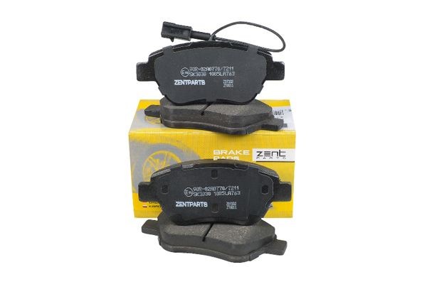 колодки дисковые передние!Fiat Stilo 1.2i/1.6i 01> Z07332 ZENTPARTS