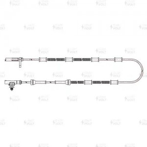 Датчик ABS для а/м Sollers Atlant (22-)/JAC Sunray (20-) задн. лев. 8 креплений  VSABS2121 START VOLT