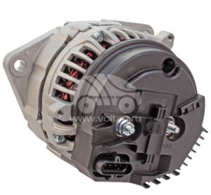 Генератор, Actros/Axor/Atego/Bus/KMZ 5490, со шкивом 9 ручьев; 24V; 100Amp ALB1739WA MOTORHERZ