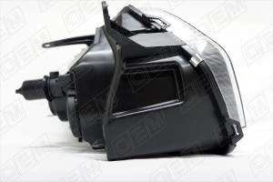 Фара левая Renault Duster 1 2011-2015, черная OEM0165FL OEMPARTS