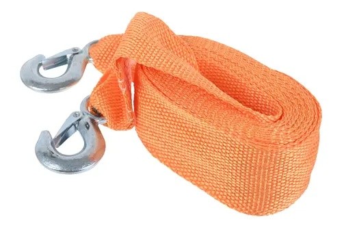 трос буксировочный! лента, 10т, 5м, с крюками, с сумкой\ BRX0080029 BRIX