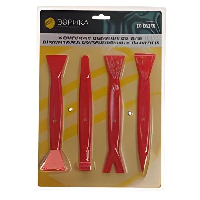 Набор инструментов для демонтажа дверных панелей 4 предмета ЭВРИКА ER86219 EVRIKA