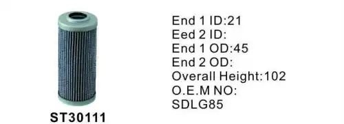 Фильтр гидравлический ST30111 ST30111 STAL