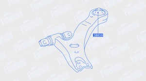 Сайлентблок рычага передней подвески заднийCamry (XV30XV40XV50) SB859 SB859 FINWHALE