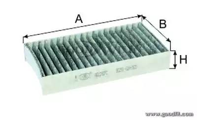 Фильтр салона AG 139 CFC GOODWILL