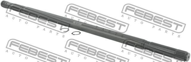 Полуось правая 23x698x23 0112-ZZT251RH FEBEST