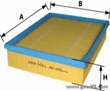 Фильтр воздушный AG220 AG 220 GOODWILL