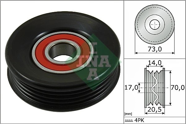 Ролик натяжной HONDA CR-V 2.0 531085310 531 0853 10 INA