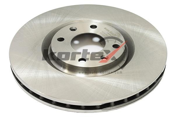 Диск тормозной PEUGEOT 308 (07-) CITROEN C4 (04-) передний вентилируемый (1шт.)  KD0287 KORTEX
