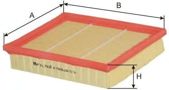 фильтр воздушный!\ Toyota Camry V70 17> K 765 MFILTER AUTOMOTIVE FILTERS