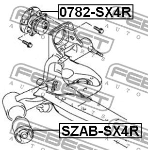 SUZUKI SX4 (2006-2013) SZAB-SX4R FEBEST