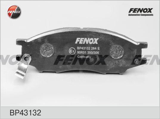 Колодки диск передние Almera Classic (B10) BP43132 BP43132 FENOX