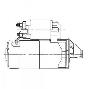 Стартер для а/м Geely MK Cross (05-) 1.5i 1,4кВт (LSt 2710) LST2710 START VOLT
