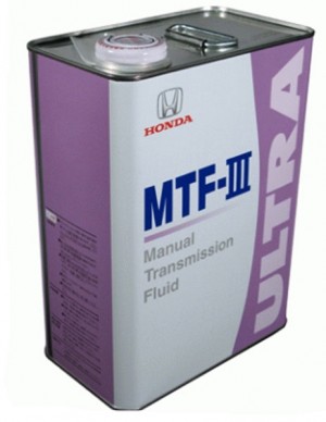 Масло трансмиссионное HONDA MTF-III Ultra 4л 0826199964 08261-99964 HONDA