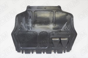 Защита под бампер передний Skoda Octavia 2 A5 2008-2013 OEM3715 OEMPARTS