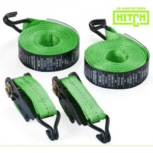 Стяжка крепления груза 1т 6м-25мм с храповиком комплект 2шт. HITCH SZ067692 HITCH