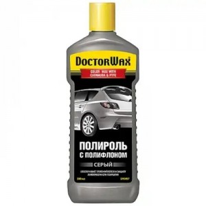 Полироль кузова с тефлоном серая 300мл DOCTOR WAX DW8457 DOCTOR WAX