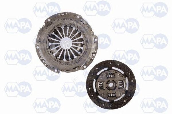 к-кт сцепления! без подш Ford Fiesta/Fusion 1.3/1.4 01>, Mazda 2 1.25/1.4 03> 004190509 MA PA