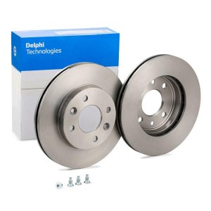 BG2282 диск тормозной передний!\ Renault Clio/Megane/R19 1.4-1.9TD 83> BG2282 DELPHI