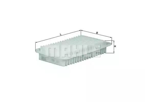 Фильтр воздушный TOYOTA Avensis (03-),Corolla (02-) MAHLE LX1286 MAHLE KNECHT