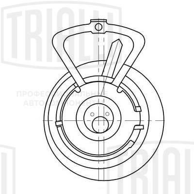 Ролик ГРМ VW Golf (97-) 1.4i (натяж.) (CM 6052) CM 6052 TRIALLI