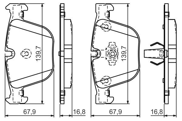 BMW 7 (F01, F02) 2008> 0 986 494 294 BOSCH